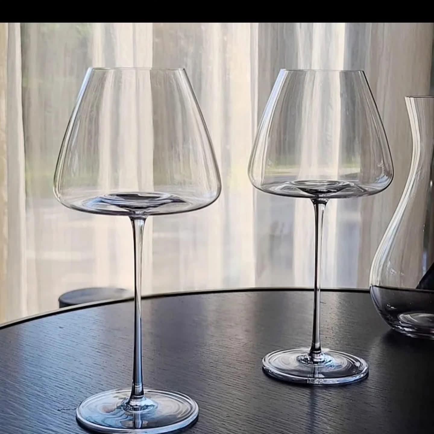 6 Pc  large size wine glass set