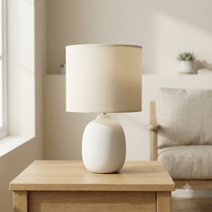 White Table Lamp PL 3190