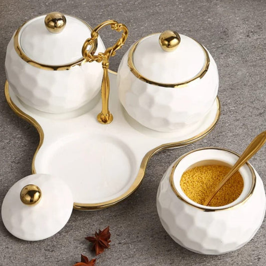 Ceramic Household Kitchen seasoning jars