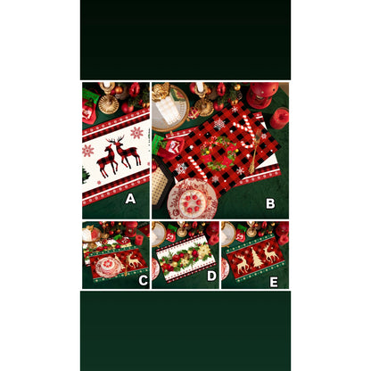 6pcs Christmas table mats
