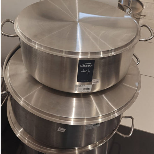 Professional Stainless Steel Casserole Pot 38.2L 50cm