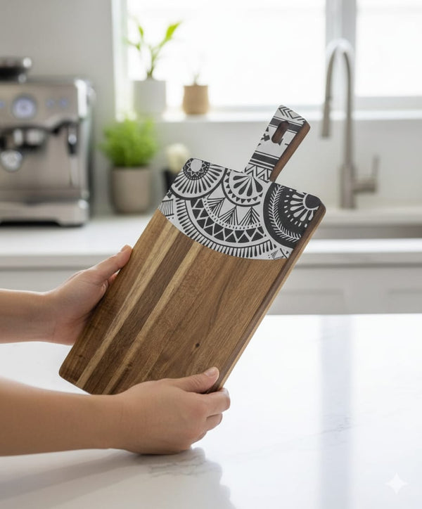 Rectangular Acacia Wood Cutting Board