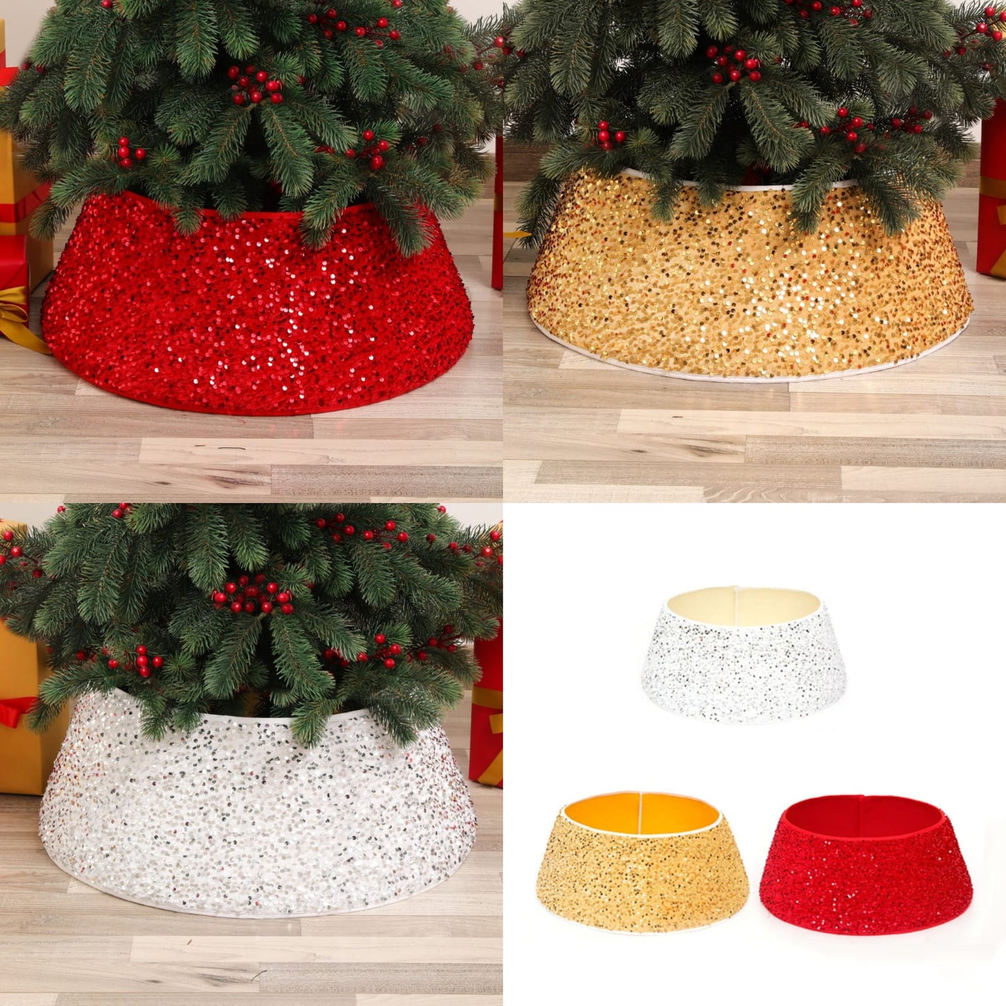 Christmas tree skirts base