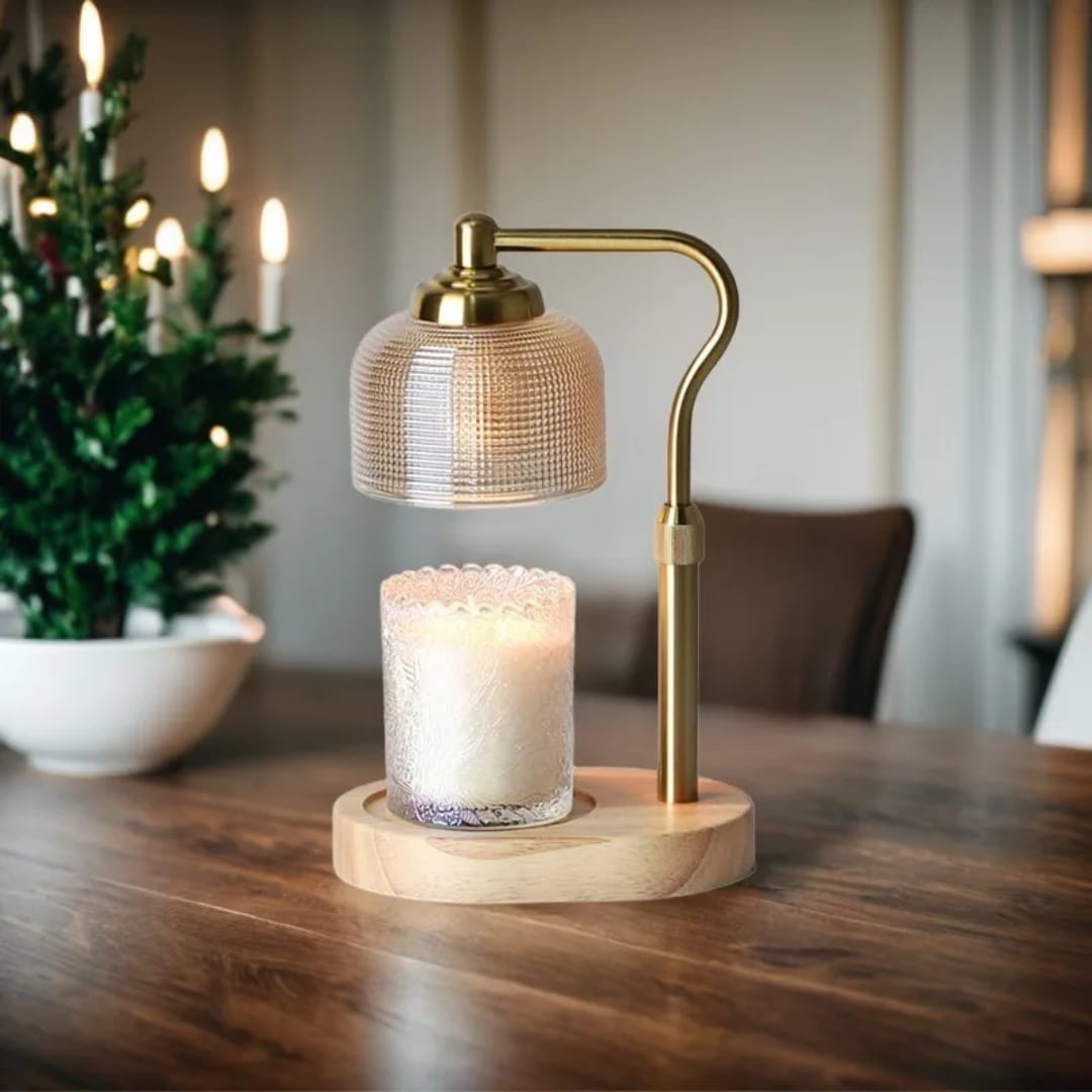 Glass Dimmable Electric Candle Warmer