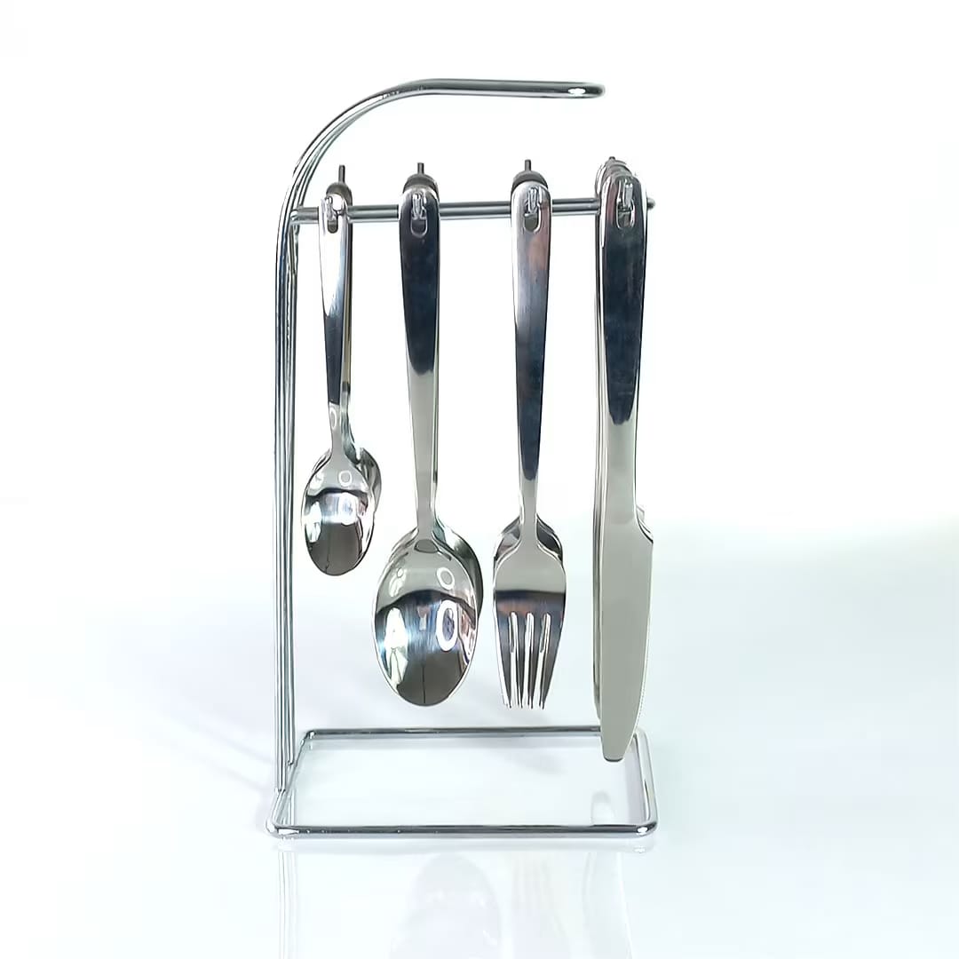 24 Piece Stainless Steel Cutlery Set