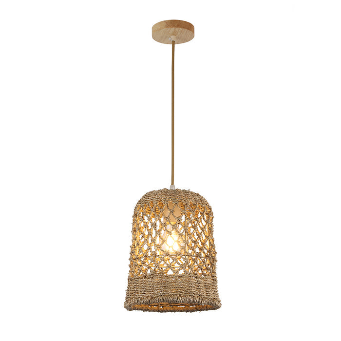 Natural Woven Seagrass Pendant Lamp PL WD25-23