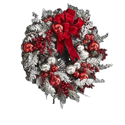 ChristmasDoor Wreath Rattan Set