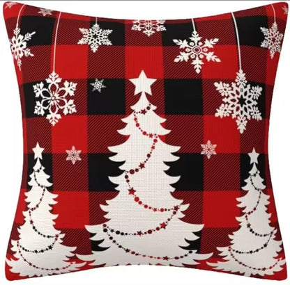 Christmas Throw Pillow Covers Set
