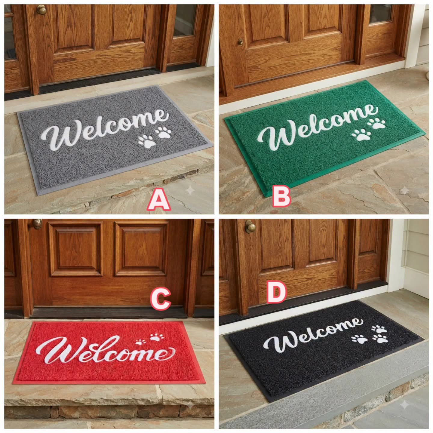 Welcome Entryway Door Mat