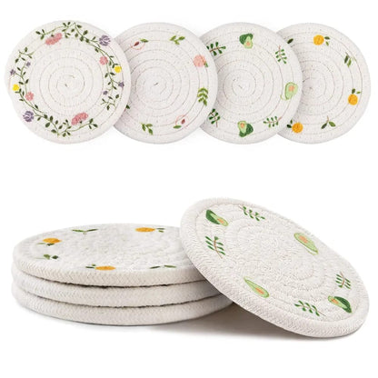 6pcs woven place mats