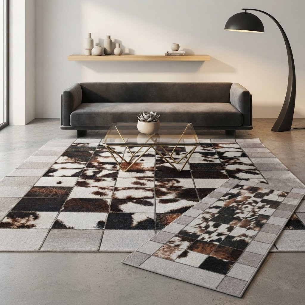 5*8 HD Carpet Set with Matching Door Mat
