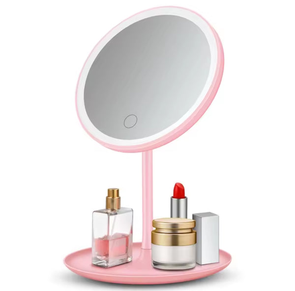 LED mirrors pink