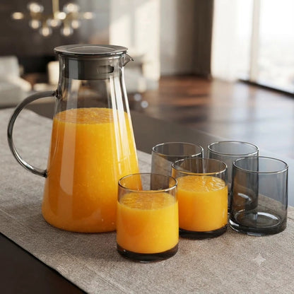 Water Jug with Water Glasses Set
