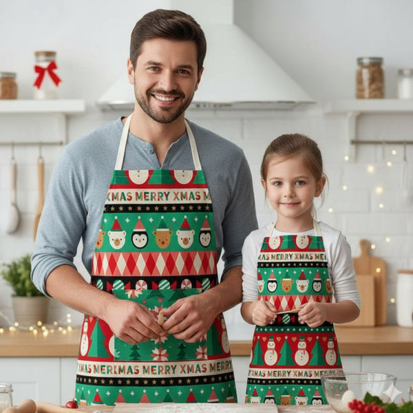 Christmas Themed Aprons