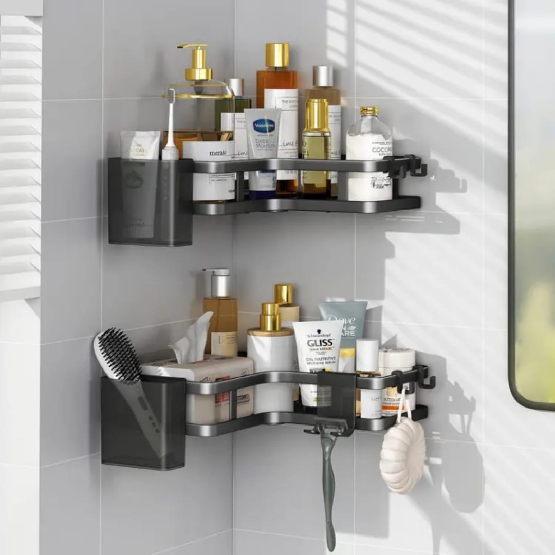 3pcs Set Corner bathroom organizer