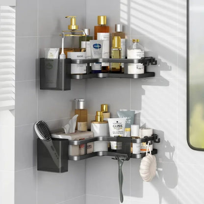3pcs Set Corner bathroom organizer