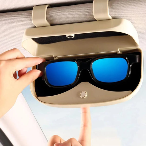 Car sun sunglasses case  holder