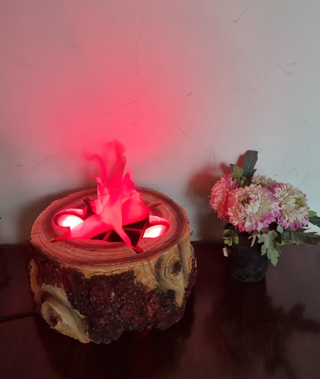 Electric  fireplace decor