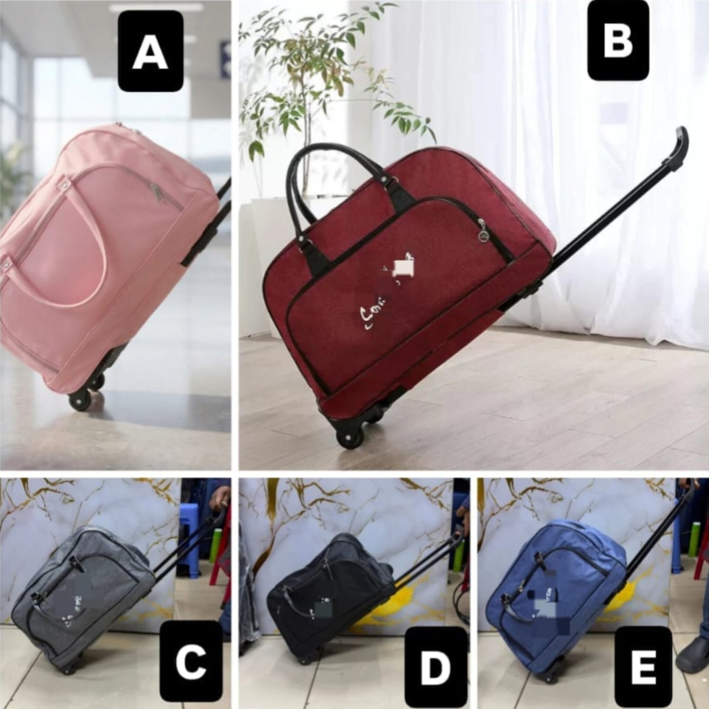 Travel Trolley Bags On Wheels
