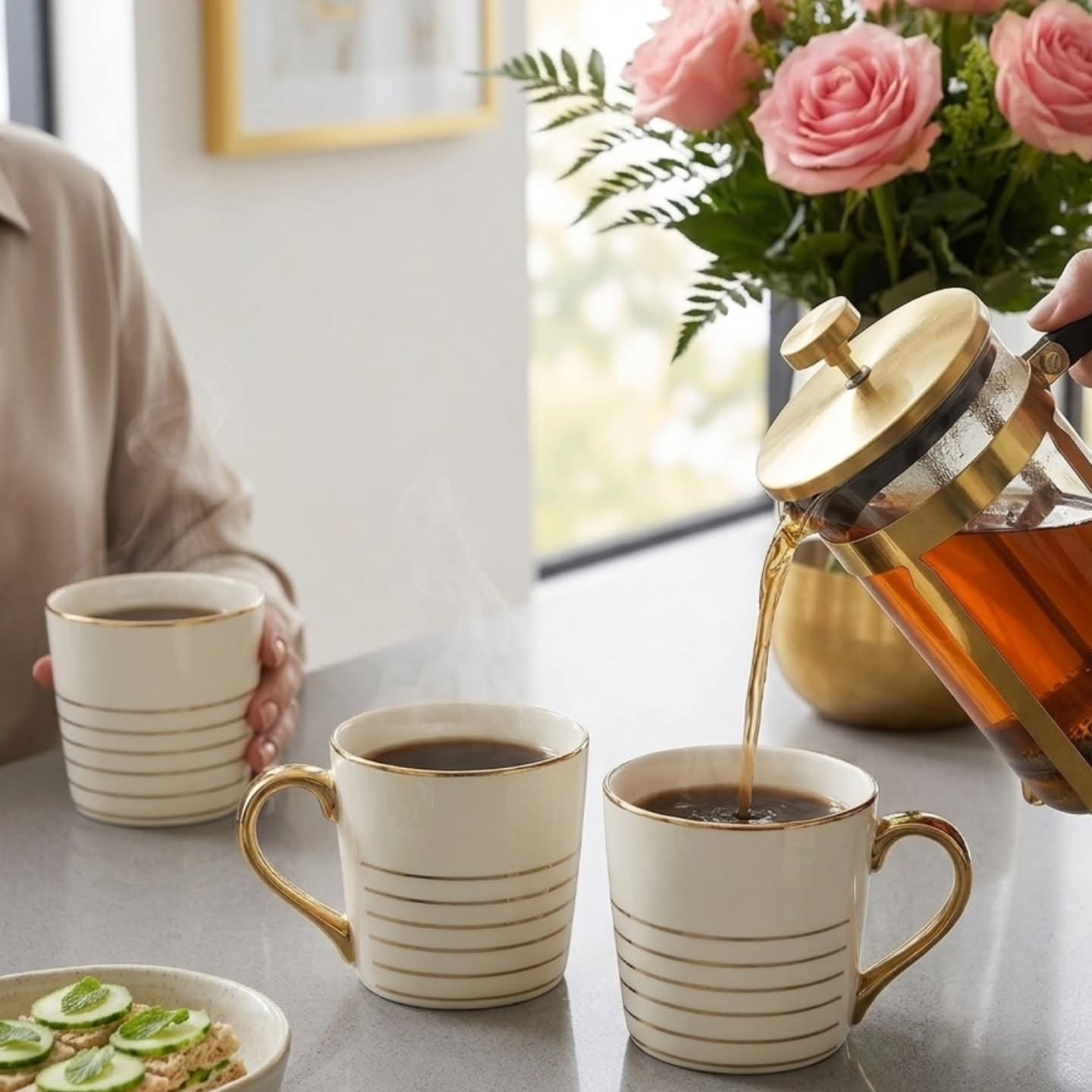 6Pc Big Tea Coffee Mugs