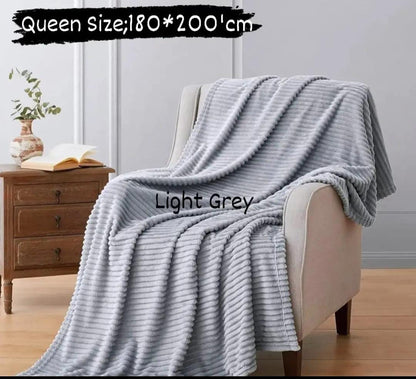 Velvet fleece blanket