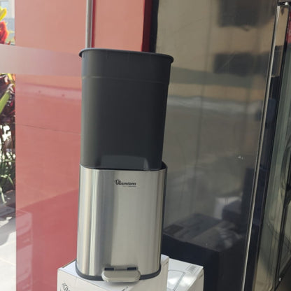Stainless Rectangular Pedal Bins With Inner Bucket