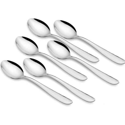6pcs silver table spoon