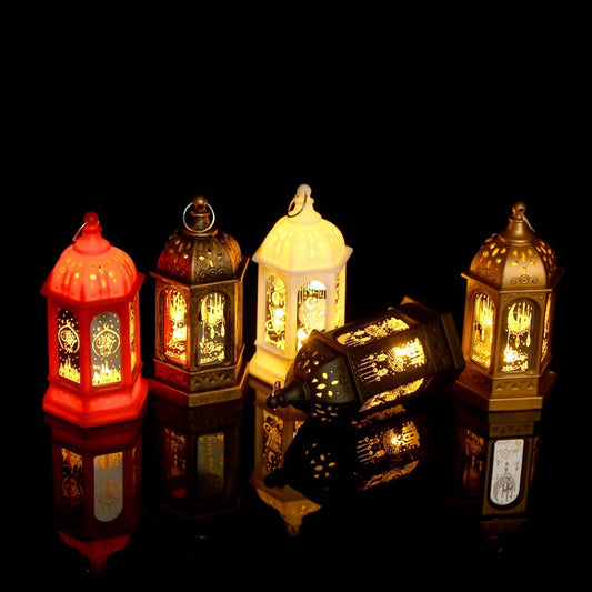 Ramadan Kareem and Eid Mubarak LED Decorative Lantern