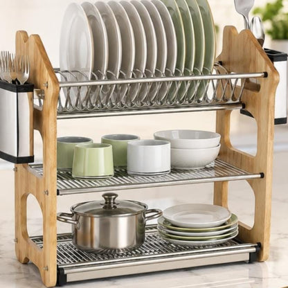 3 Layer Heavy Duty Dish Rack