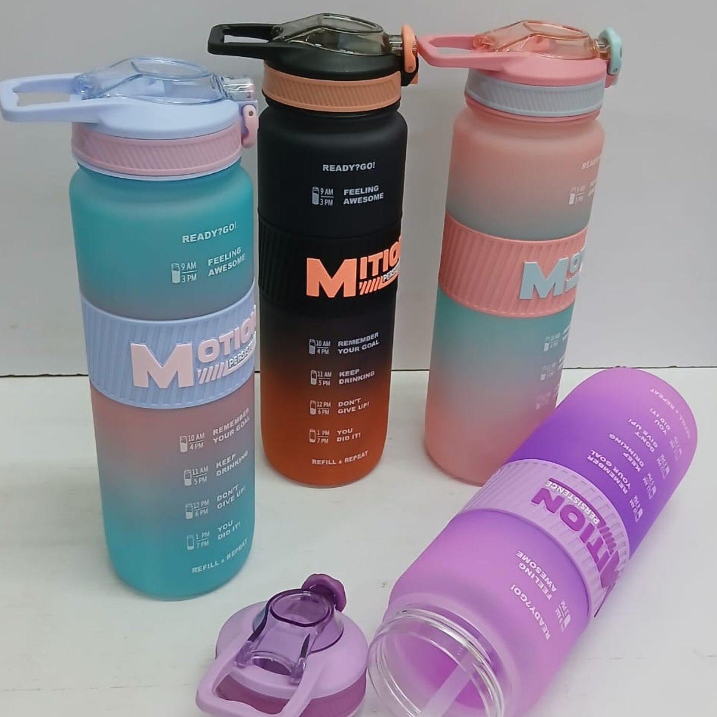 1 Litre Motivational Water Bottle