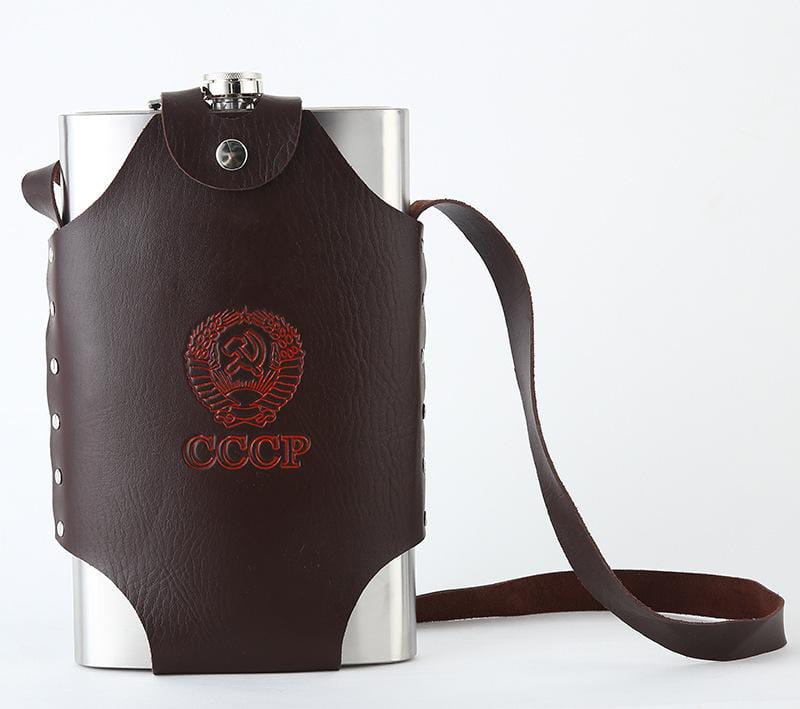 1.9L Stainless Whiskey Flask With Cover