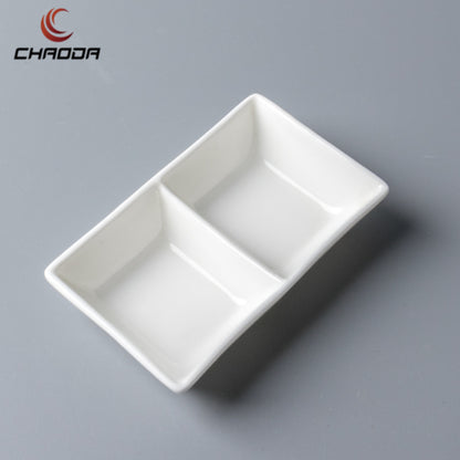 2 in 1 Partitioned Sauce Bowl Pair