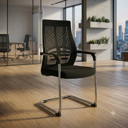Mesh Back Cantilever Office Chair