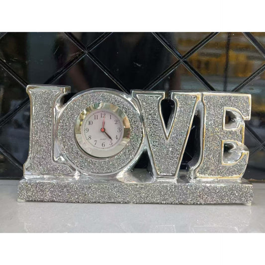 Love tabletop clock