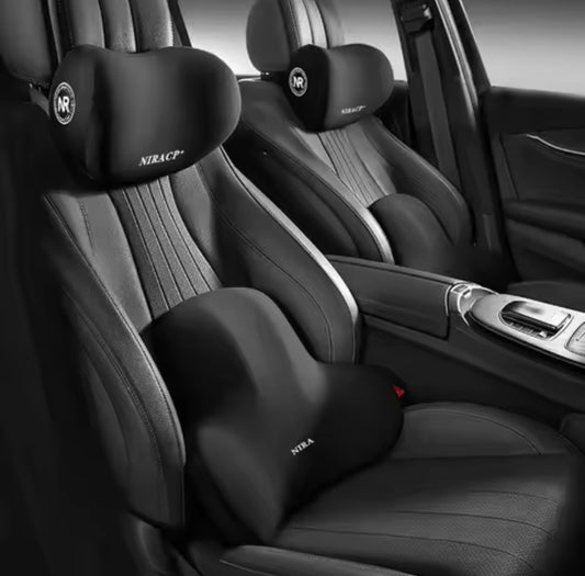 2pcs set Car headrest lumbar support