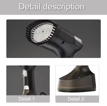Handheld garment steamer