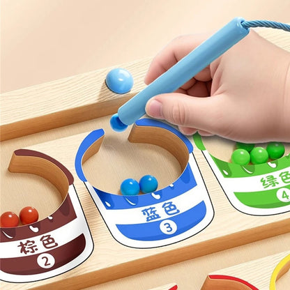Colorful Magnetic Maze Board Montessori Toy