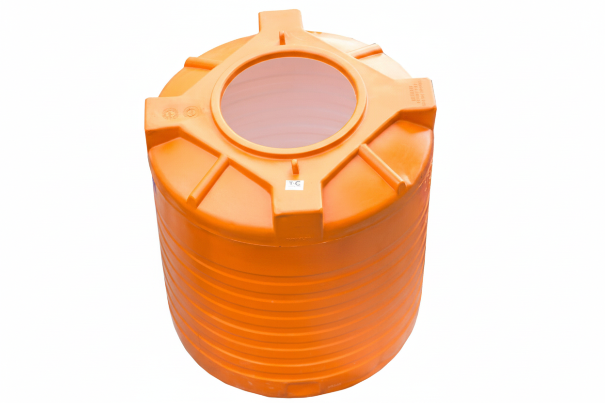 Antimicrobial 10,000L Deluxe Cylindrical Water Tank TT
