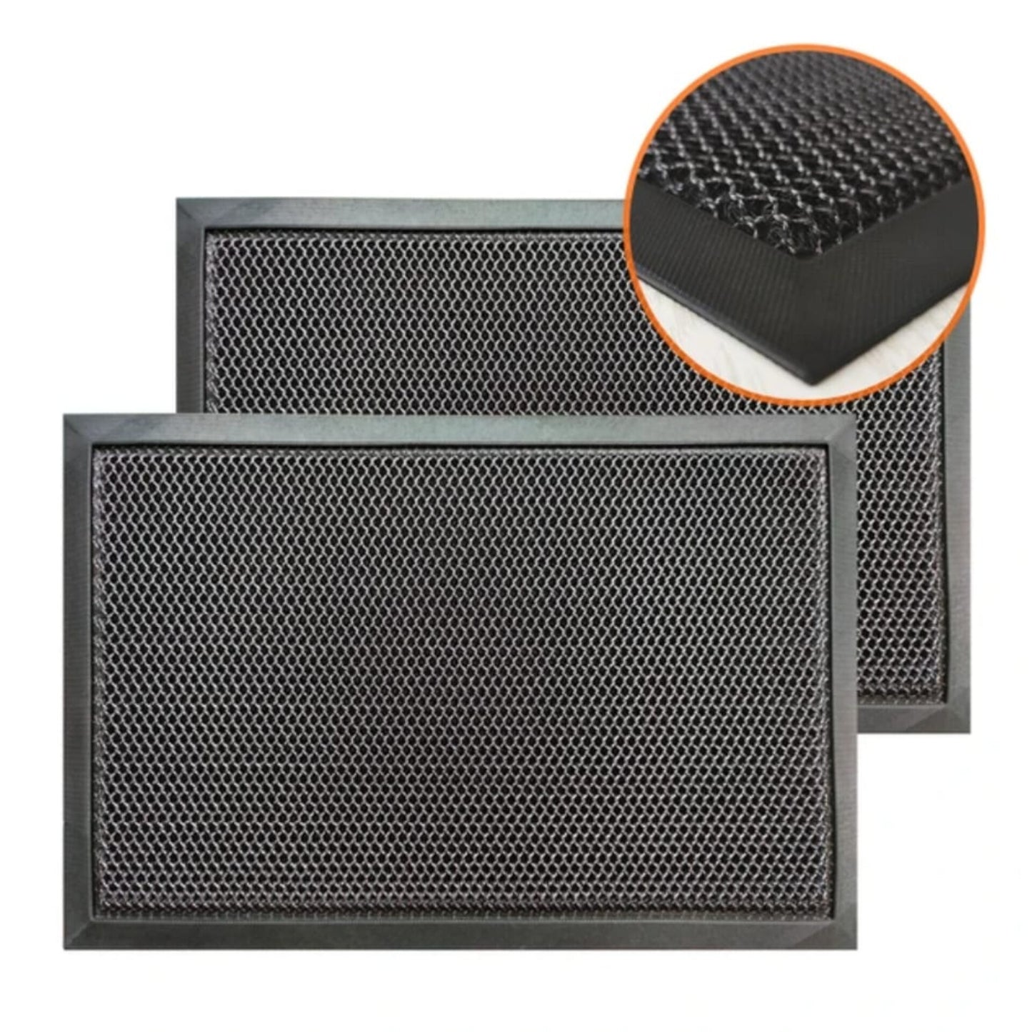 NonSlip Heavy Rubber Doormat With Comfort Feet Feel