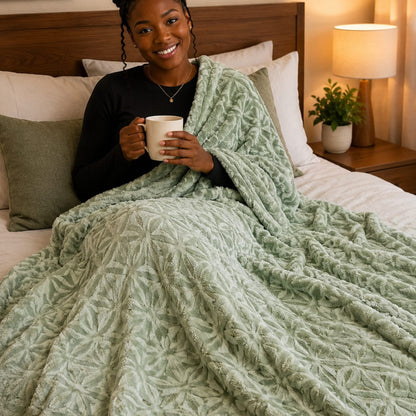 Textured Fleece Blanket