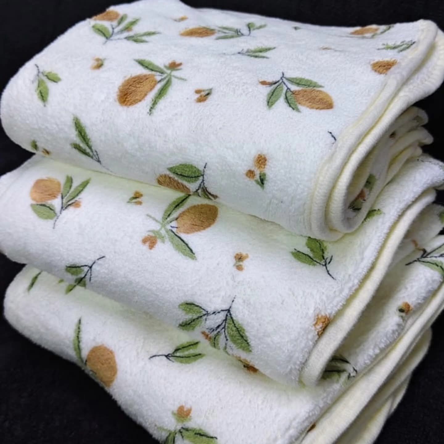 Microfiber Floral Hand  Kitchen Towels