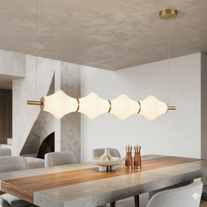 Linear Segmented Chandelier