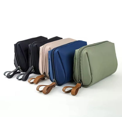 Mini toiletry portable makeup bag