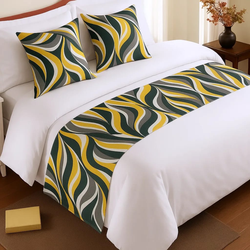 Bed runner and cases