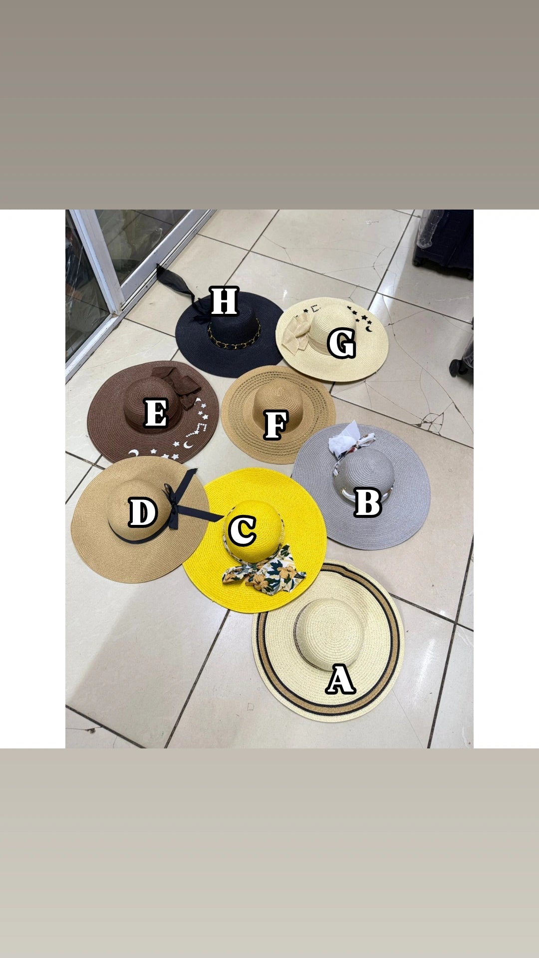 Summer hats