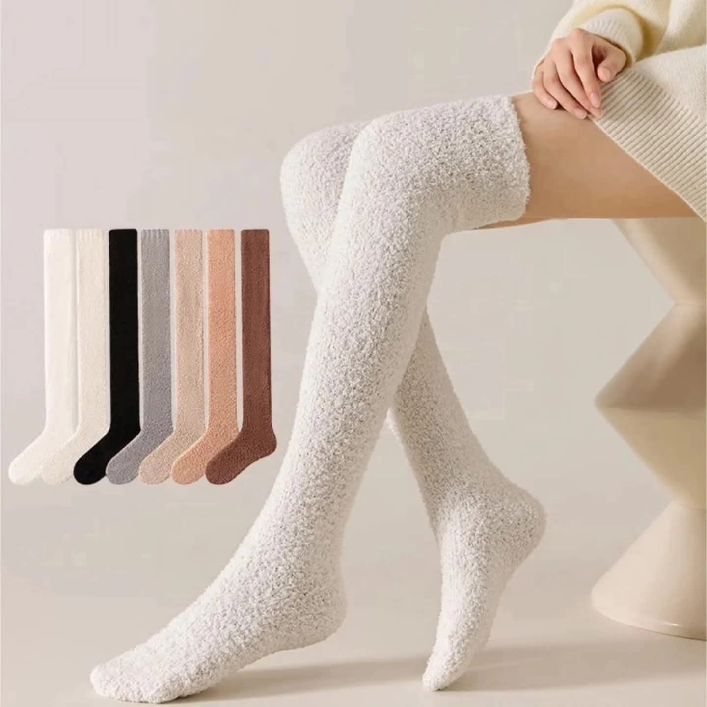 Warm Long  Socks Winter Leg Warmers