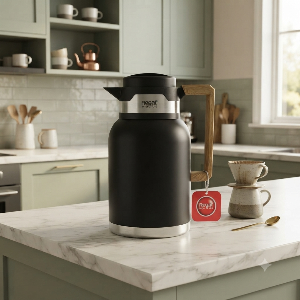 2.0L Stainless Steel Regal Vacuum Flask TSC UQ20SP