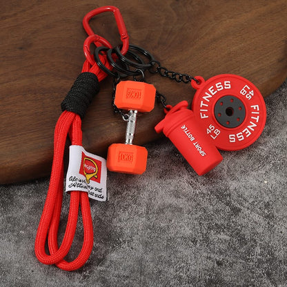 Unisex Mini Fitness  Keyholder