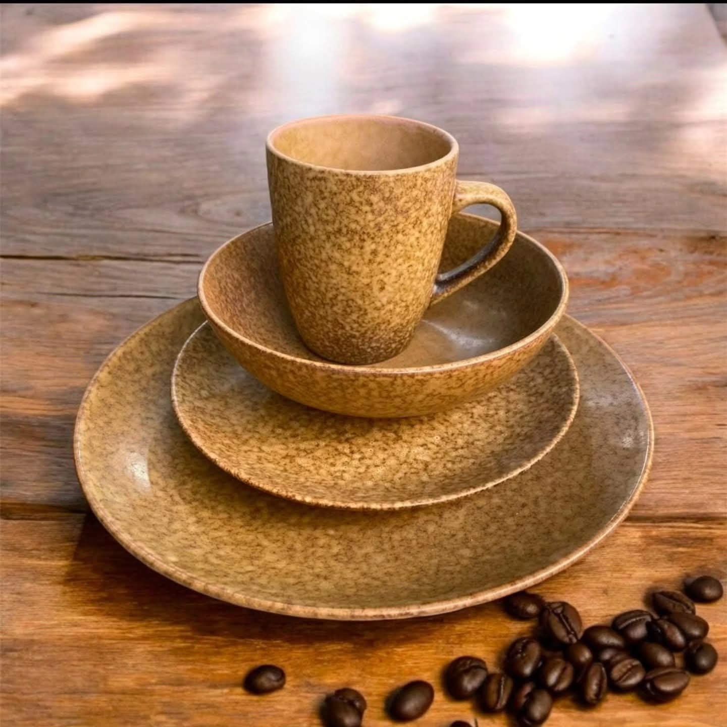 24Pc Ceramic Dinner Sets Dinnerware