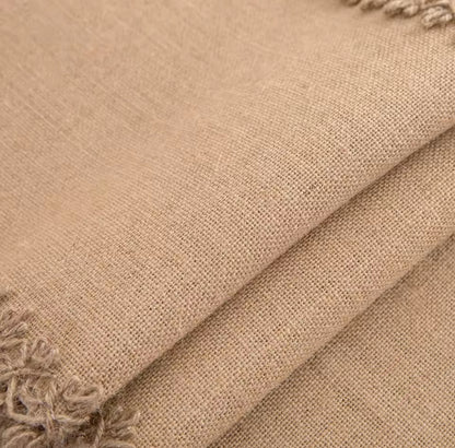 30*275Cm Natural Linen Woven Table Runner Gha